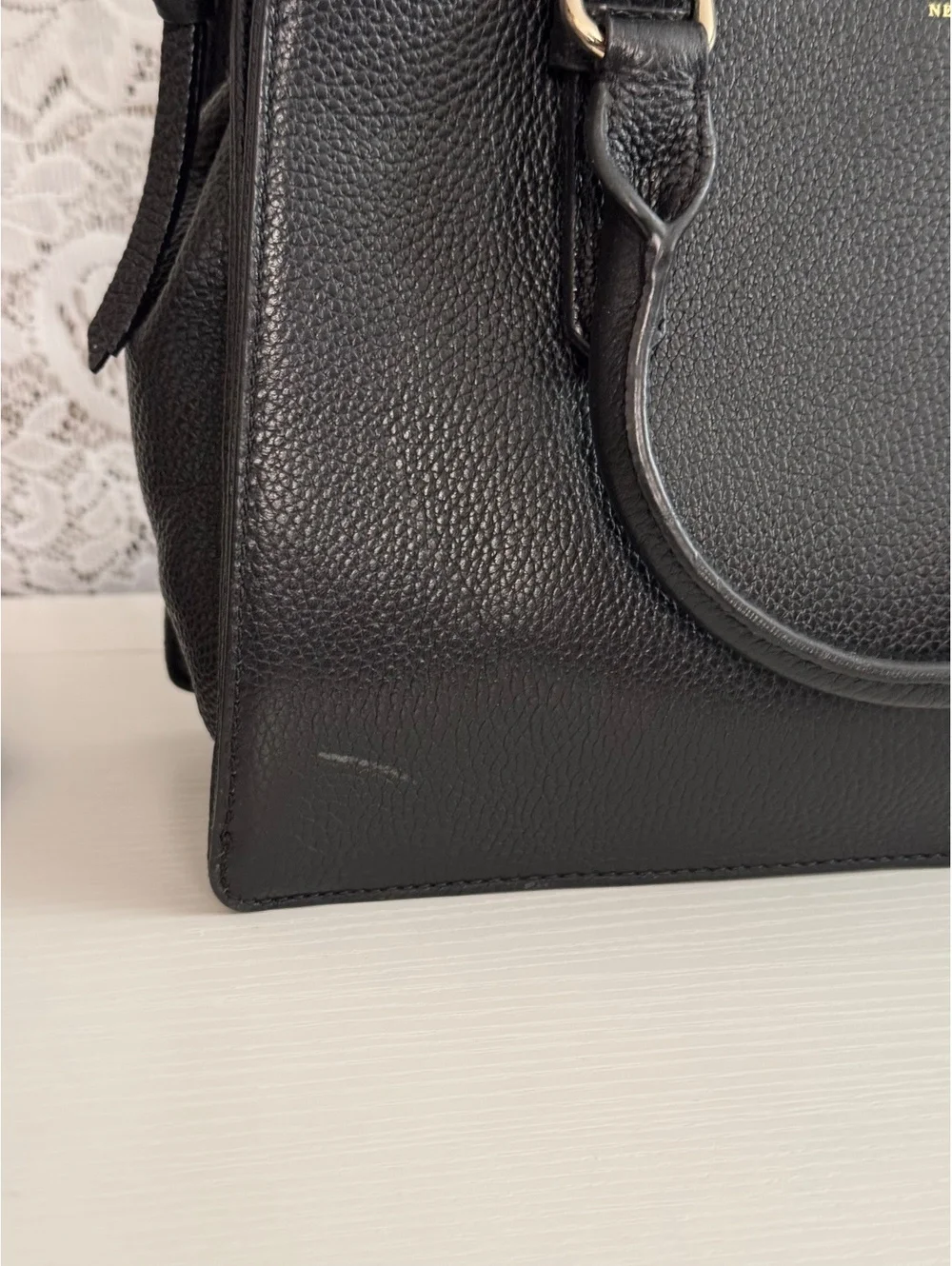 Kate Spade Black Leather Handbag & Studded Crossbody 2-Piece Bundle